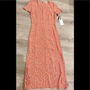 Leith Print Midi Dress